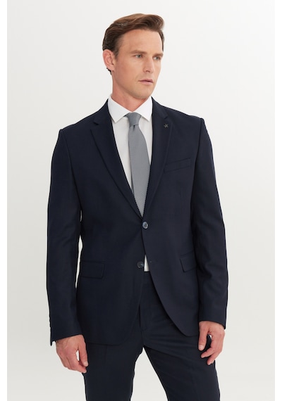 AC&Co / Altınyıldız Classics Erkek Lacı Slim Fit Dar Kesim Mono Yaka Armürlü Esnek Takım Elbise Lacı AC&Co / Altınyıldız Classics Erkek Lacı Slim Fit Dar Kesim Mono Yaka Armürlü Esnek Takım Elbise Lacı