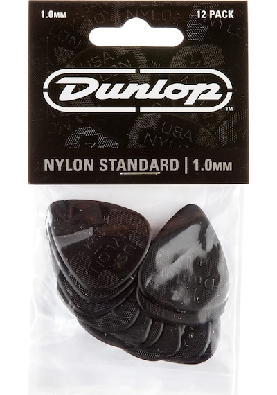Jim Dunlop 44p1.0 Nylon Standard Gitar Penası 12li Pena Seti 1mm.