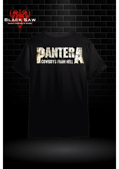 Noıssey Pantera Cowboys From Hell Kodsiyahsaw Siyah
