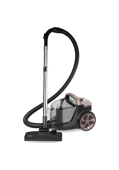 Simfer 6302 Clean Power Toz Torbasız Yatay Süpürge 800W Kırmızı