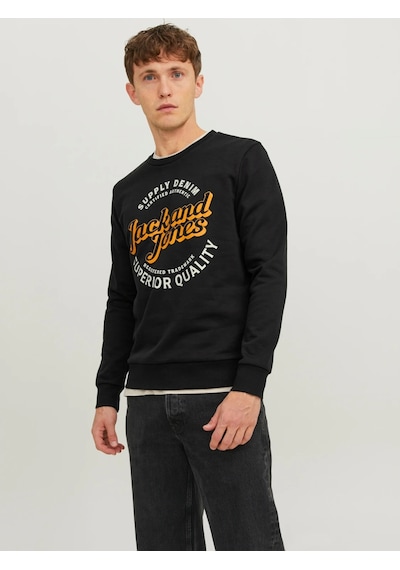Jack & Jones Erkek Bisiklet Yaka Sweatshirt - 12236177 001