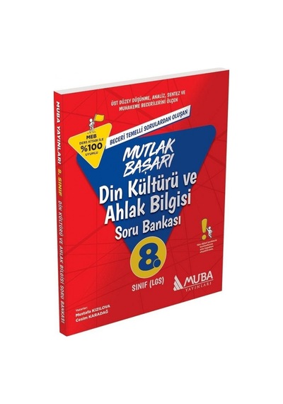 8.Sınıf LGS Mutlak Başarı Din Kültürü ve Ahlak Bilgisi Soru Bankası- Muba Yayınları