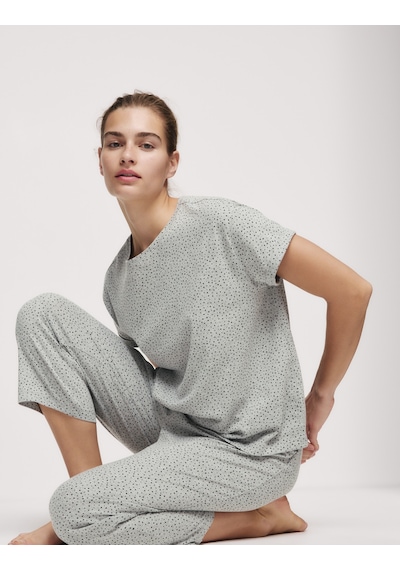 Marks & Spencer Flatpack Pijama Takımı T37004620F Gri