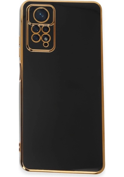 Gld-spt- Newface Xiaomi Redmi Note 12 Pro 4g Kılıf Volet Silikon - Siyah