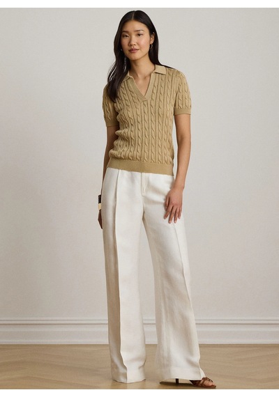 Lauren Ralph Lauren Kazak, L, Açık Bej