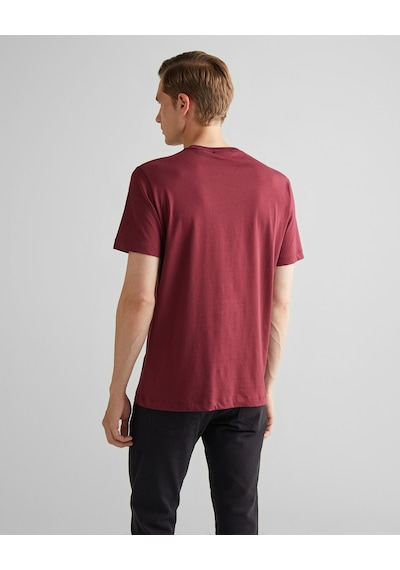 Gant Erkek T-shırt 2003184-638 2003184-638 Bordo Bordo