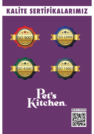 Pet's Kitchen Yetişkin Köpek Maması Küçük Irk Kuzu Etli 2,5 Kg