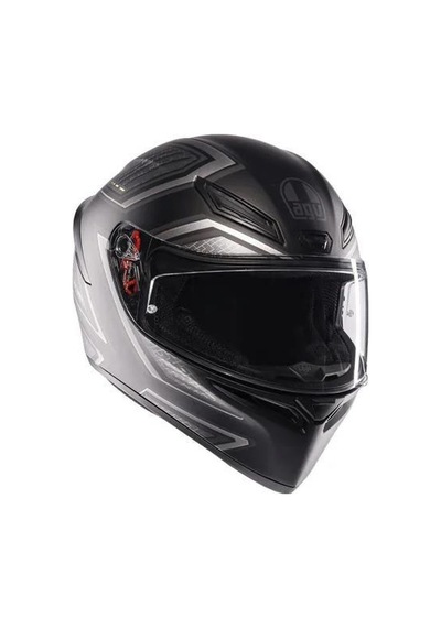 Agv K1 S Sling Matt Black Grey Kapalı Kask Renkli