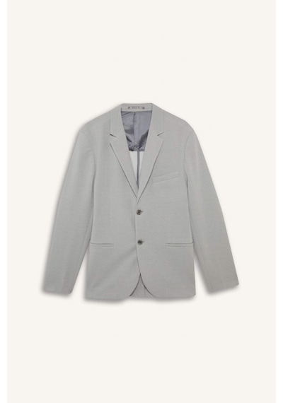 DeFacto Slim Fit Dar Kesim Yarım Astar Blazer Ceket E3447AX25SMGR323