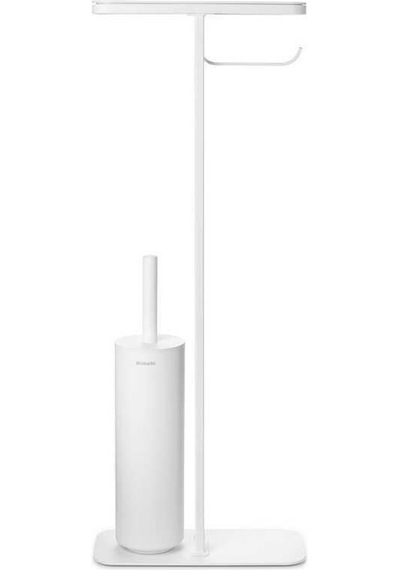 TANTİTONİ MINDSET FRESH WHITE STANDLI ORGANIZER,TUVALET KAĞIDI TUTUCUSU VE TUVALET FIRÇASI