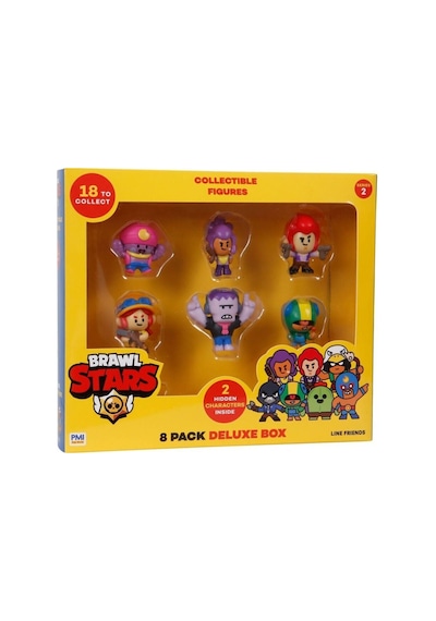 Pmı Brw2070 Brawl Stars 8'li Delüks Figür Set Asorti