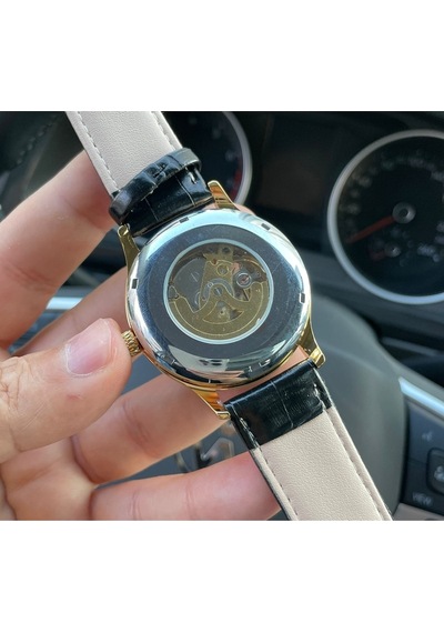 Aokulasic Otomatik Mekanizma Deri Kordon Erkek Kol Saati swr0704