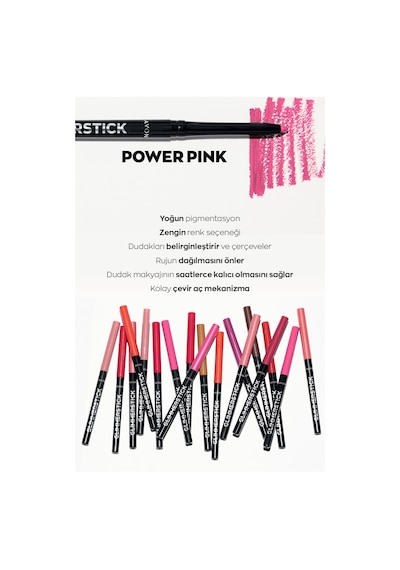 Avon Glimmerstick Dudak Kalemi Power Pink