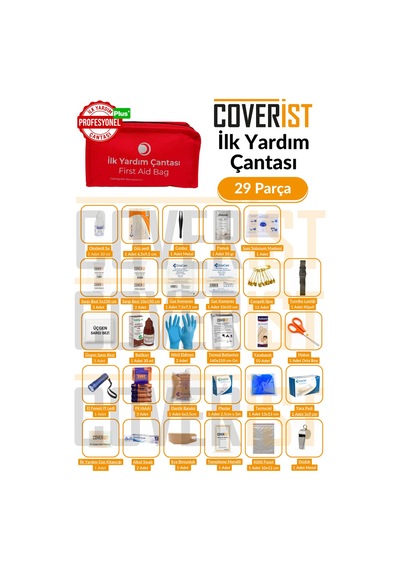 Eva Trafik Seti Plus - 1 Kg Yangın Tüpü - 4 Yıllık - Siyah - Gold Paket