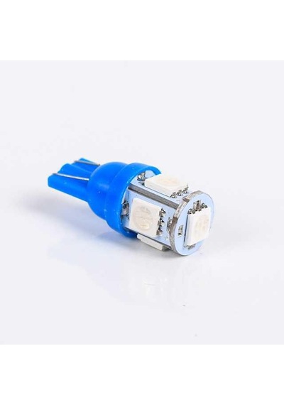 Ampul 12v T10 5led Fariçi Mavi Br040 02 34 1 Adet Diğer