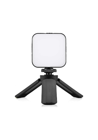 Tr Mini Tripod, Telefon Tutucu, Kumanda Ve Puluz Pu529b 64 Led Light 5 Watt Işık Masaüstü Vlog Canlı Yayın, Selfie