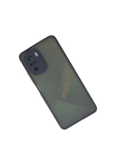 Xiaomi Poco F3 Kılıf Montreal Silikon Kapak - Lacivert -