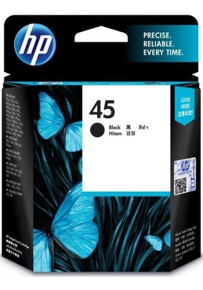 HP 45 Black Siyah Kartuş 42 ML 51645AA
