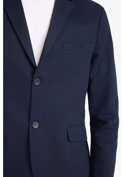 Defacto Slim Fit Dar Kesim Blazer Ceket F7690ax26spnv64 Lacivert-nv64