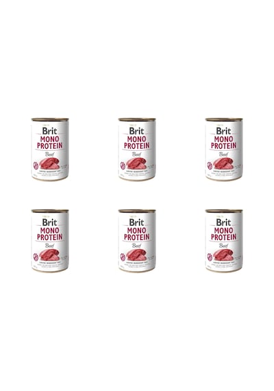 Brit Care Mono Protein Sığır Etli Köpek Konservesi 400 Gr 6'lı Paket