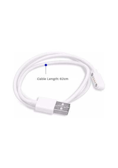Usb 4 Pin Pogo Kablo  Akıllı Saat Manyetik Sabitleyici Şarj Kablo