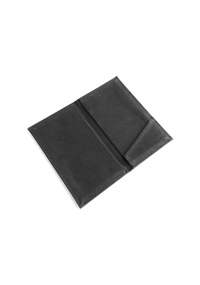 Hesap Sümeni Adisyon Kabı Kot Desen Mavi Vegan Deri 12 X 20 Cm.