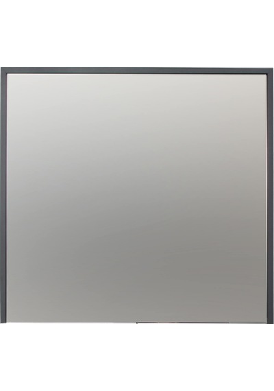 Aras Aynalı Üst Dolap Antrasit/Atlantik Çam 55X75X15 Cm Antrasit - Atlantik Çam