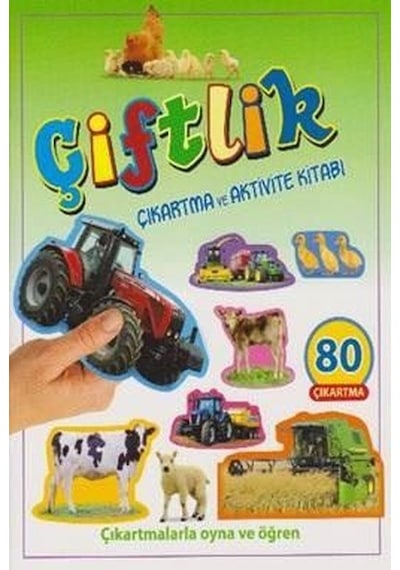 Çiftlik-Çıkartma ve Aktivite Kitabı- Parıltı Yayınları