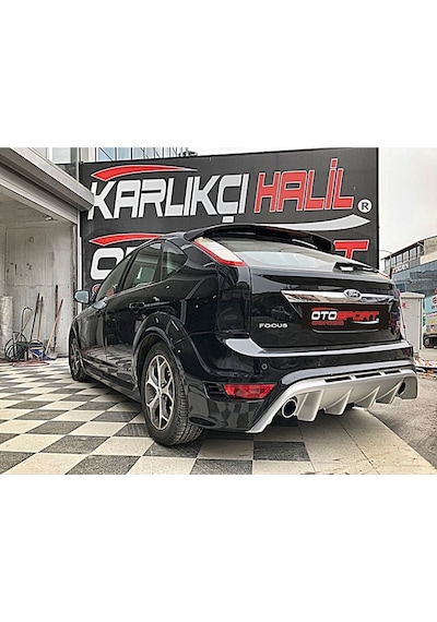 Ford Focus 2.5 Rs Arka Tampon Fiberglass Boyasız