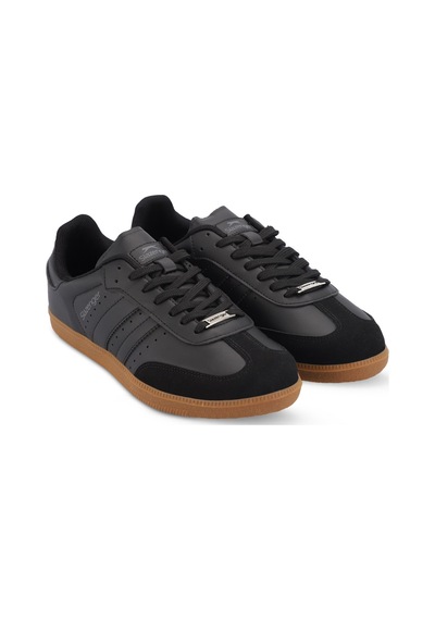 Slazenger Ping Erkek Siyah / Siyah Günlük Spor Ayakkabısı Ping Siyah