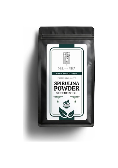 Organik Spirulina Tozu 50g, Premium Spirulina Powder Glutensiz, Vegan, Katkısız
