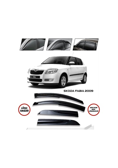 Skoda Fabia Uyumlu Cam Rüzgarlığı 2009-2014 Arası Uyumlu Mugen