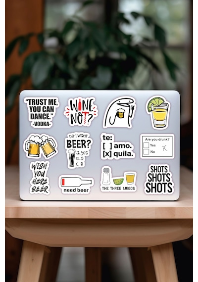 Laptop Notebook Tablet Sticker Seti Model 3