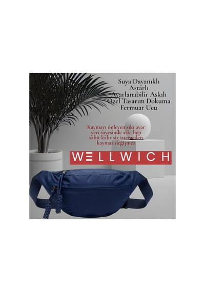 Wellwich Kadın Lacivert Çapraz Çanta Lacivert Lacivert