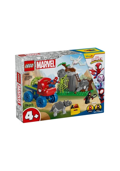 Lego Super Heroes 11199 Team Spidey Dino Crawler Rescue