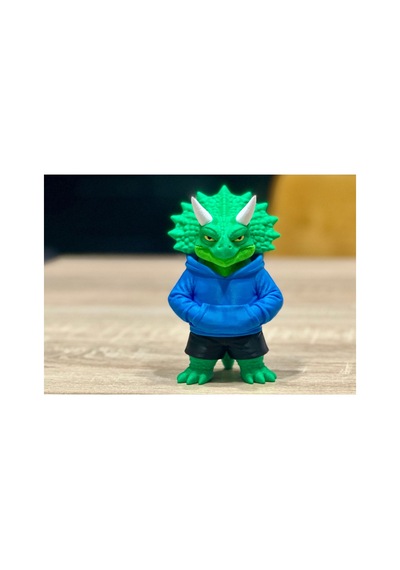 Kapüşonlu Dinazor Figürü 10cm