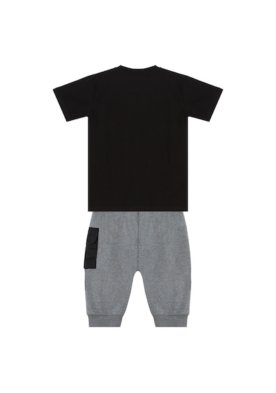 Denokids Mshb&g Bisiklet Erkek Çocuk T-shirt Kapri Şort Takım Çok Renkli