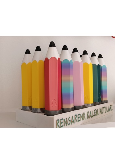 Kalemkutu-standı Çok  Renkli