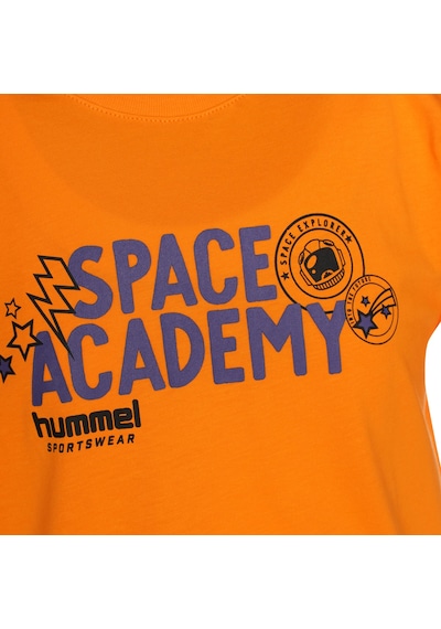 Hummel Kesıa Çocuk Kısa Kollu Tişört 912125-5097 Turuncu