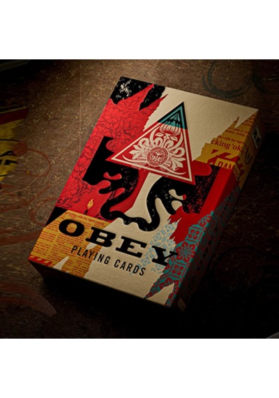 Theory11 Obey Collage Edition Premium Oyun Kağıdı Limited Edition Koleksiyonluk İskambil Kartları