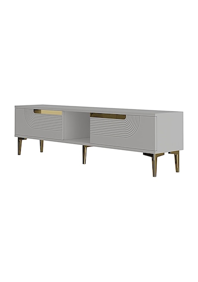 Tsa1508bg Meyra Tv Sehpası Beyaz-gold 150cm Beyaz - Altın