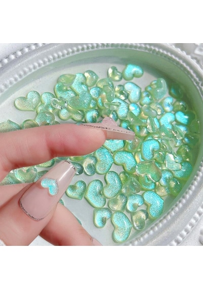 Tırnak Süsleme Nail Art Charm Kalp 56263-3