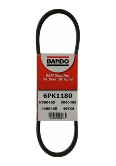 Bando 6pk1180 Alternator Kanallı V Kayısı Albea 1,3 Multıjet Klımasız 06 / Boxer Iı Jumper Iı 2,0hdı Klımalı 01 11