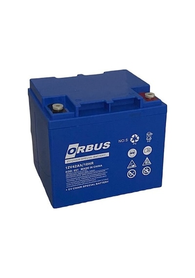 ORBUS 12v 42 Ah Engelli Araç Aküsü