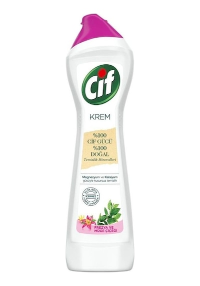 Cif Krem Yüzey Temizleyici Frezya ve Müge Çiçeği 500 ML