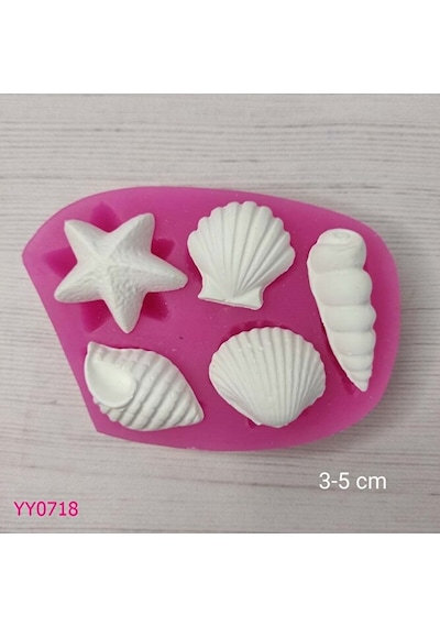 Yy0718 Çoklu Deniz Kabukları Silikon Kalıp