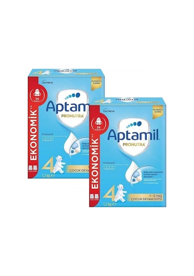 Aptamil 4 Devam Sütü 1200 G 2 Adet