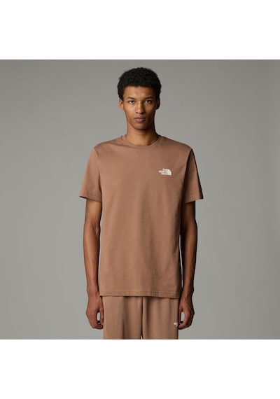 The North Face M Biner Graphic 4 Tee Erkek T-shirt-31193 Kahverengi