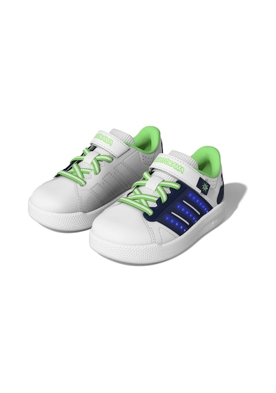 Kj7001-b Adidas Lıghtorama Court El I Bebek Spor Ayakkabı Kj7001-b Beyaz - Lacivert