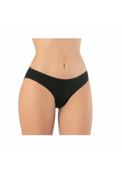 Perafit Kadın 6'lı Paket Pamuklu Likralı Esnek Bikini Külot Seti Siyah Beyaz Ten Rengi Şık Rahat Günlük İç Çamaşırı Çok Renkli